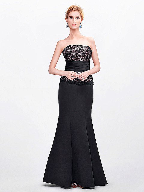 Vestido para madrina color negro